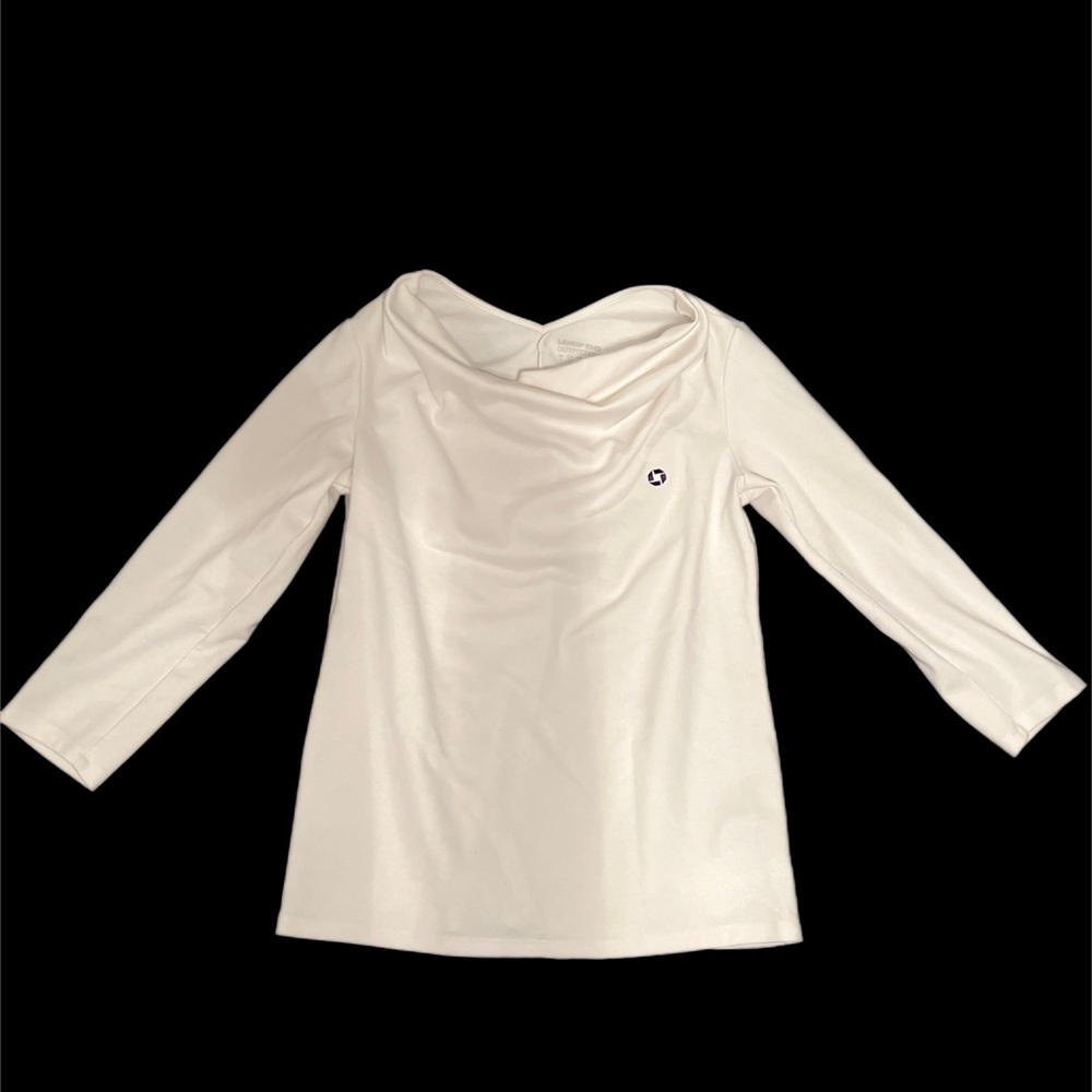 Chase bank uniform Xs White top